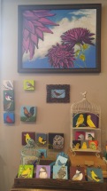 some of the little bird paintings